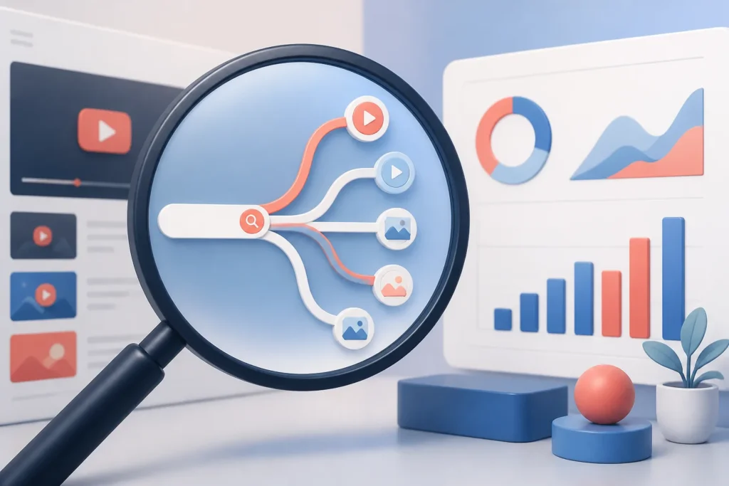 How can you build long-tail ideas from autocomplete and search analytics?