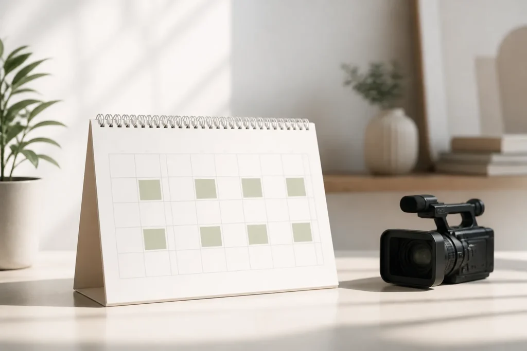 How often should a business publish to stay consistent?
