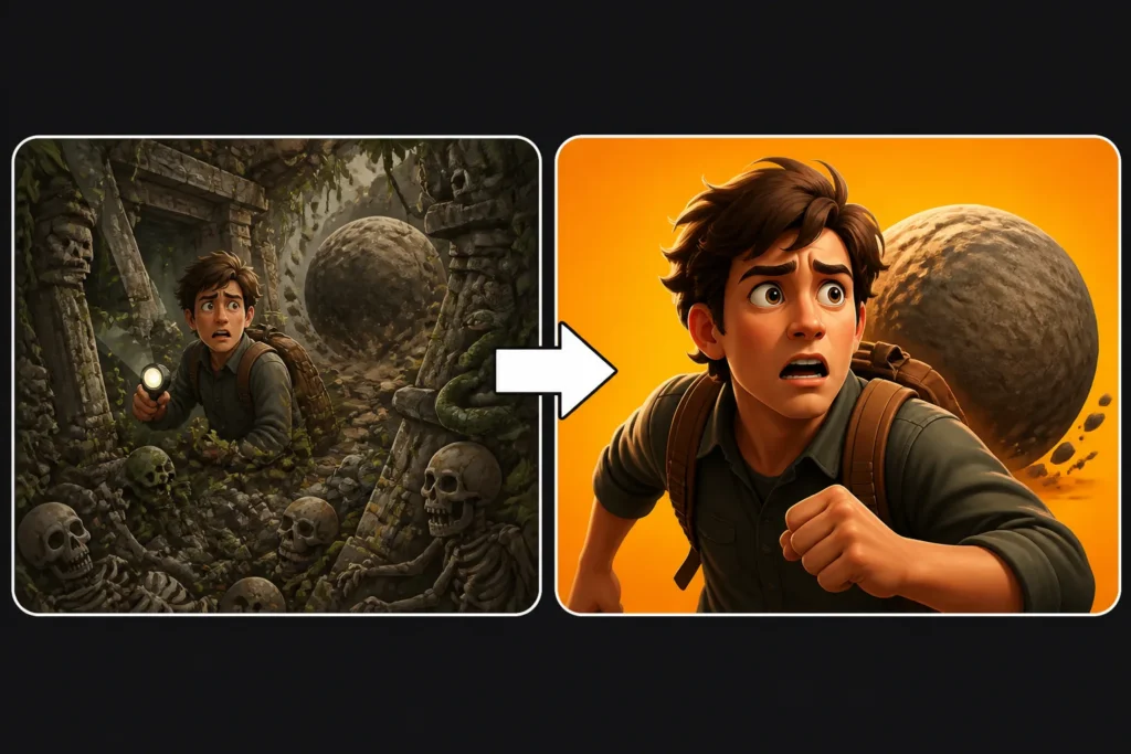 Which design mistakes make thumbnails hard to read?